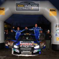  Das Sieger-Duo Rostek-Kopczyk im Ziel